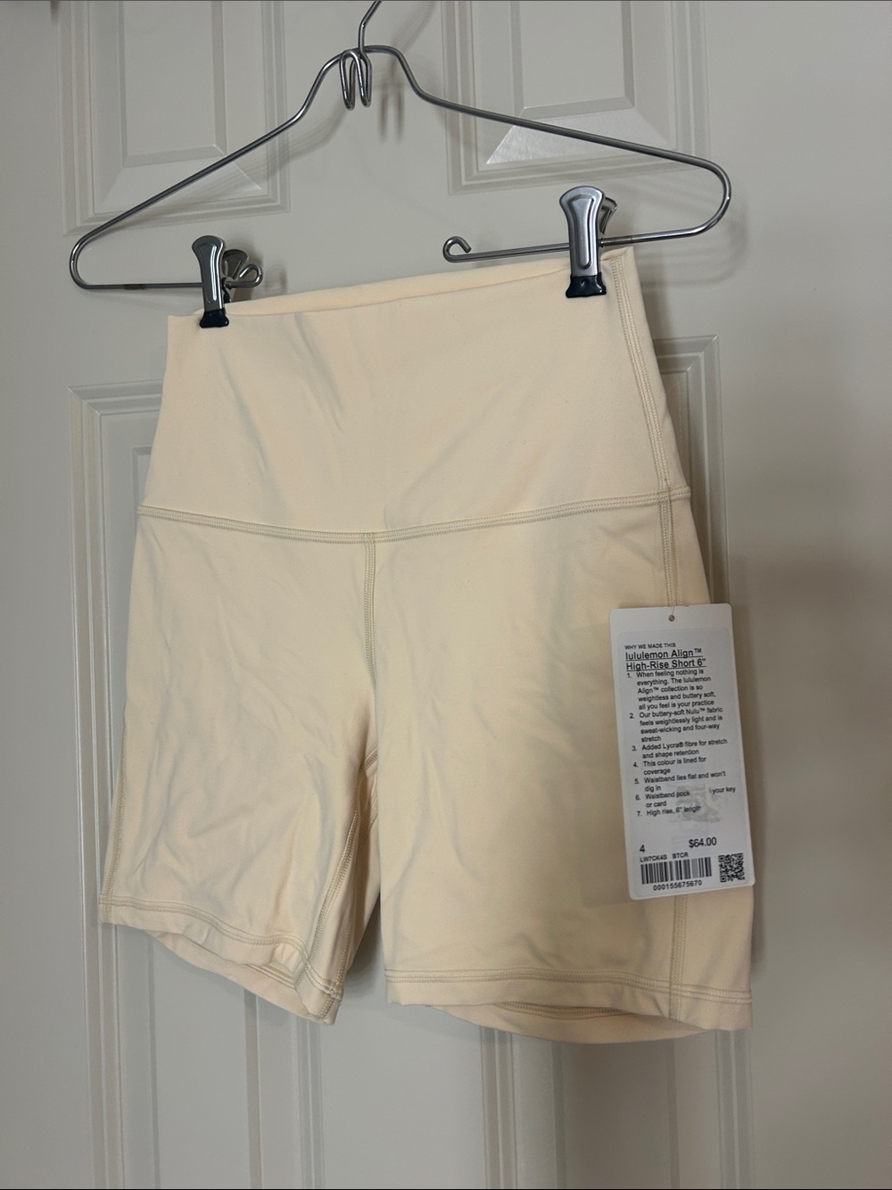 Align Shorts 6” Butter Cream